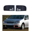 ABS Auto Stoßfänger vorne unten Lufteinlassgitter Abdeckung Passend für VW Golf MK5 2004 2005 2006 2007 2008 2009 Rennsportgitter Auto Außenteile