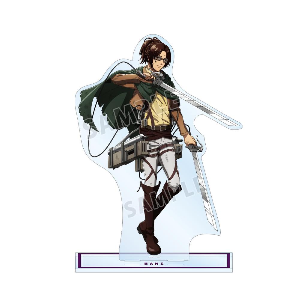 Attack on Titan Original Illustration Hange After the Battle Extra Large Acrylic Stand Ver.