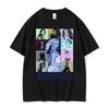 Y2K T-Shirt Streetwear Sommer Hannah Montana Logo T-Shirt Unisex Damen Lässig Kurzarm T-Shirt Unisex Mode Ästhetik Trend