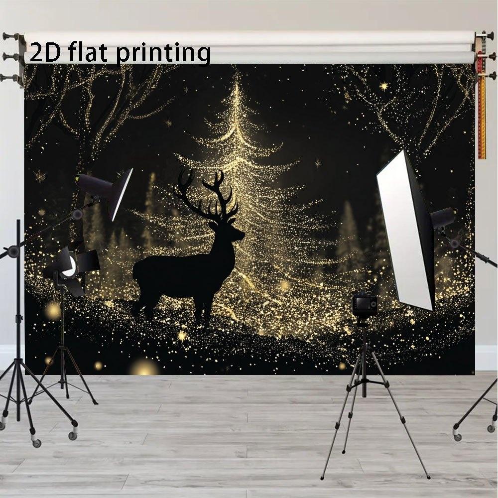 1Pcs Decoration Featuring a Decoration Background Winter Backdrop Decorations For Photo Studio Photo Booth Christams Party
