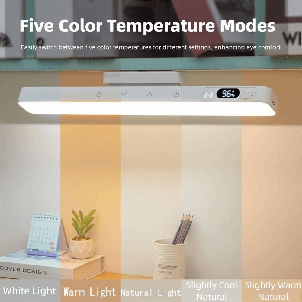 Eye Protection Magnetic Desk Lamp Rechargeable Reading Table Lamp  Cabinet Closet Wardrobe