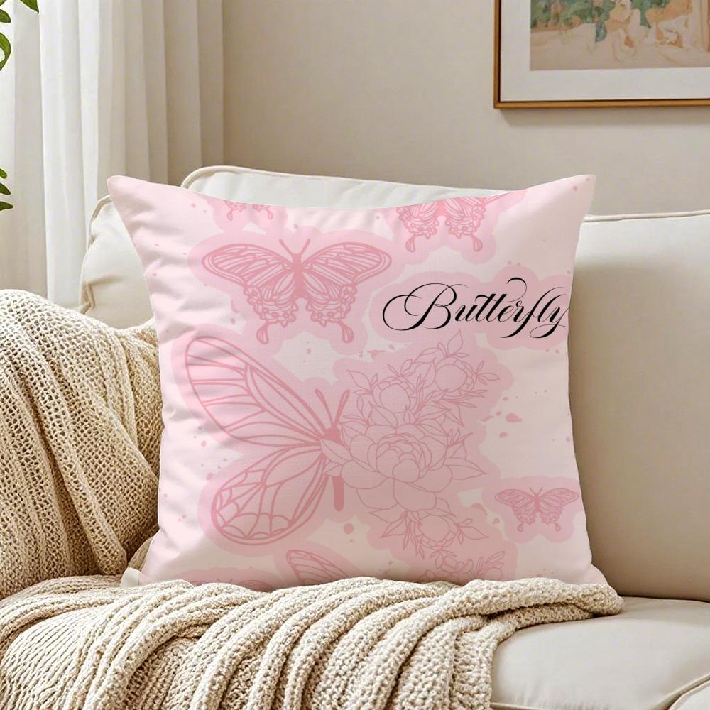 Hot Selling Camellia Highend Printing Cushion Cover Pillowcase Antidustmite Living Room Sofa Decor Cushion Room