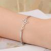  Love Celtics Knot Cross Bracelet for Women Stainless Steel Fashion Hollow Witch Knot Bracelet Irish Amulet Jewelry Gift