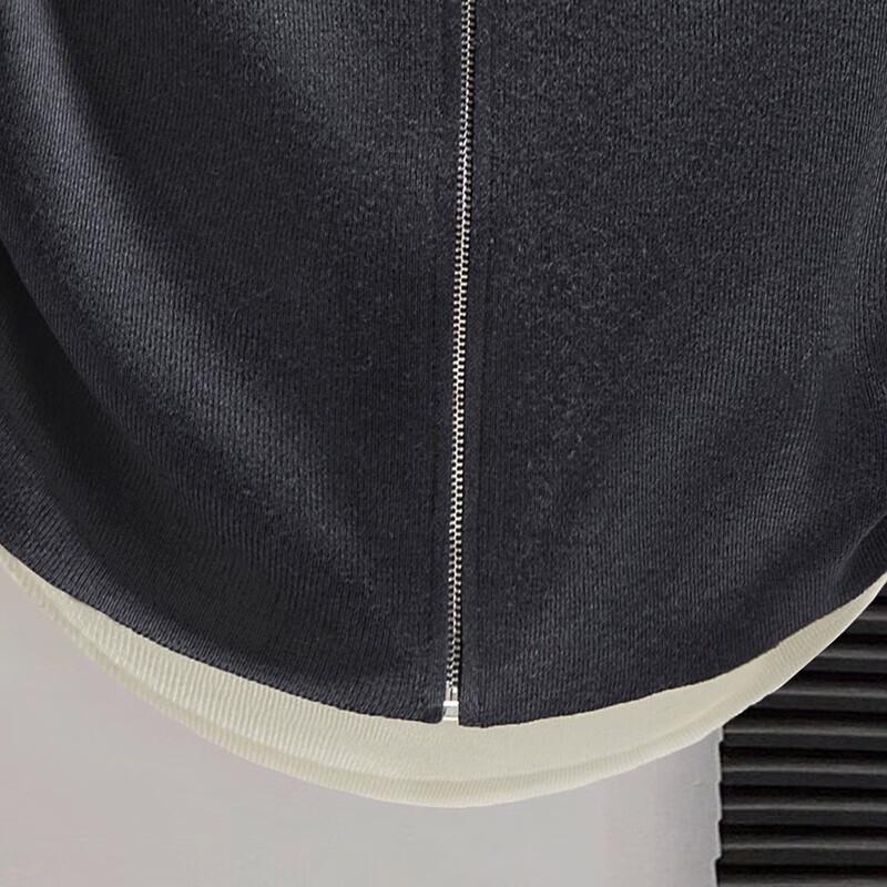 Women's Faux Two-Piece Wool Blend Knit Top