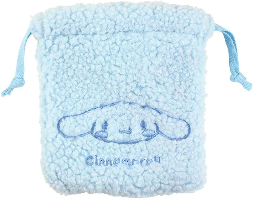 Factory Sanrio Characters Mini Boa Drawstring Bag Cinnamoroll T s SR-5530325CR