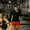 Fitness long-sleeve tight-fitting round-neck T-shirt for men, quick-dry training wear, muscle boy sports shapewear, stretchy T-shirt