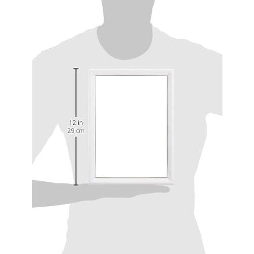 ENSKY 208dílný bílý umělecký křišťálový rámeček 18,2 x 25,7 cm rám puzzle 2-C