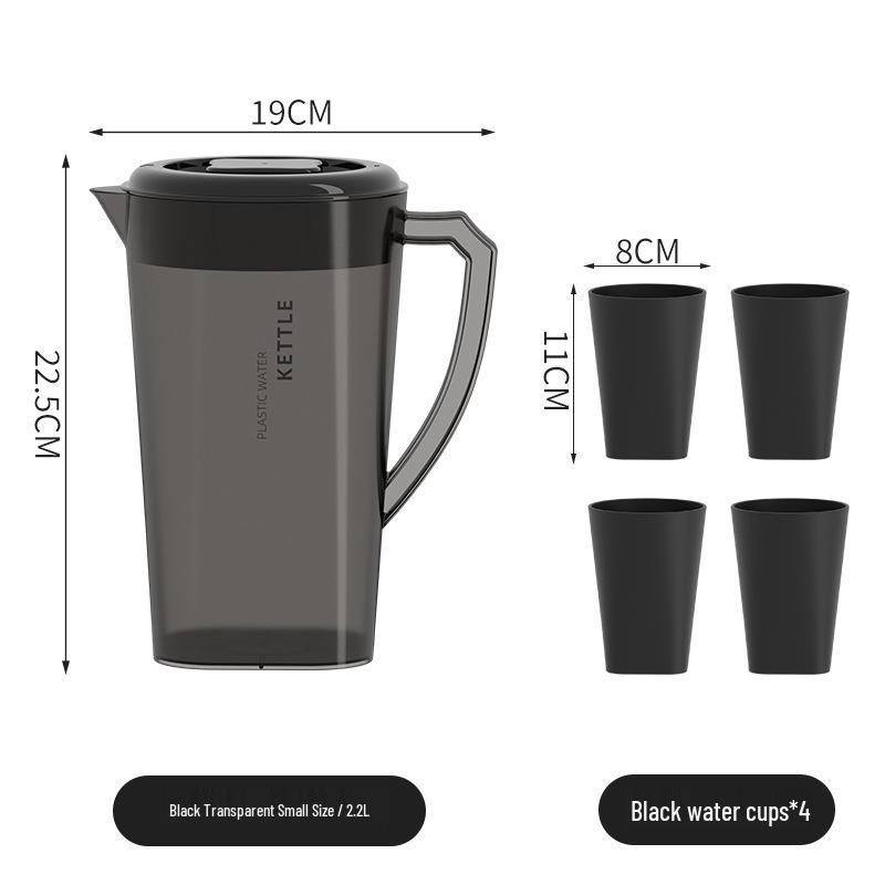 Žáruvzdorná PP konvice na studenou vodu - Džbán s velkou kapacitou na džus nebo čaj