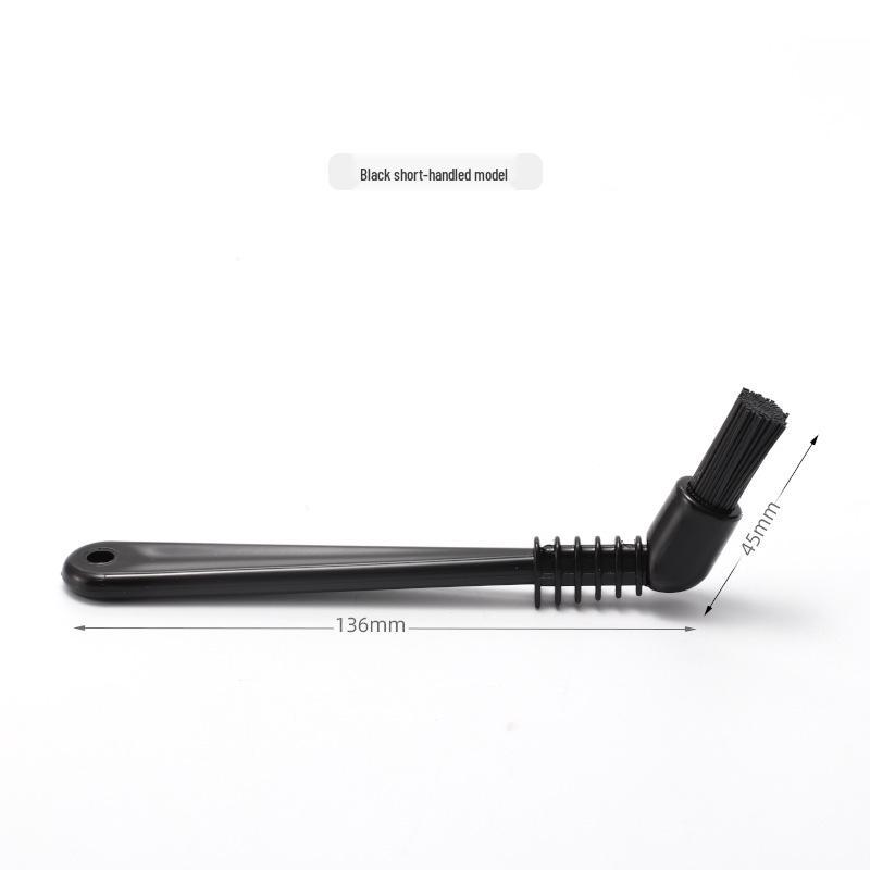 Двусторонняя щетка бариста для чистки кофемолки с мягкой щетиной