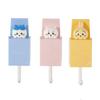 Cute Adhesive Hook Pop-out Cartoon Animal Wall Hook Decorative Anime Rabbit Cat Entrance Key Hanger Hook for Hanging Coat