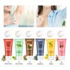 6 Kleurrijke Fruitgeur Dames Deodorant Crème Onzichtbare Crème Deodorant Langdurige Geur Hydraterend en Hydraterend