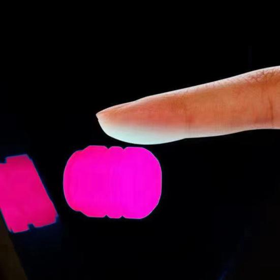 12Pcs Luminous Tire Valve Stem Caps Mini Size Universal Easy Installation Fluorescent Glowing