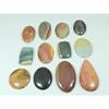 342Cts. Natural Imperial Jasper Mix Shape Cabochon Loose Gemstone 12Pcs Lot C-2940