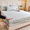 Cooling Summer Fitted Sheet: Thickened, Non-slip, Skin-friendly, Fully Enclosed, Washable Mat