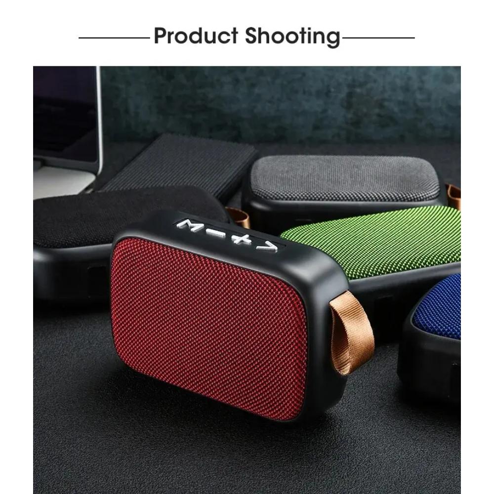 Nový bezdrátový reproduktor Venkovní přenosný subwoofer Mini reproduktor Domácí látkový kartový reproduktor