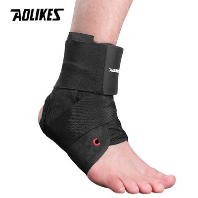 Aolikes Verstelbare Enkelbrace Ondersteuning Sport Vetersluiting Stabilisator Voor Verstuikte Voet Compressiekousen Mouw