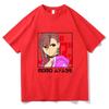 Dandadan Ayase Momo T-shirt DONNA Fantasy Kawaii/Carina T-shirt prevalenti 100% cotone T-shirt estive casual a maniche corte Cartone animato