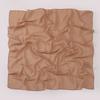 Simple Solid Color Star Bow Rhinestone Chiffon Square Scarf For Women