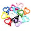 New Colors Mixed Alloy Open Rings Lobster Clasp Hooks DIY Keychain Jewelry Making Findings Supplies Accessories