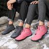 Fashion Winter Warm Running Barefoot Shoes Women Men Rubber High Ankle Boots Waterproof Non-Slip Breathable for Trekking Climbing