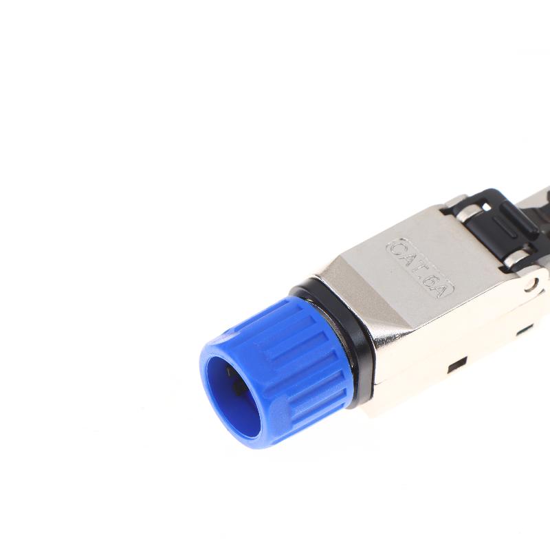 Toolless Connector Design Shielded Ethernet Plug for Easiest 22~26AWG Network Setup