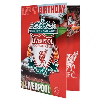 Liverpool FC Müzikli Doğum Günü Kartı