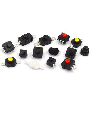 High-Brightness Self-Locking Mini Push-Button Power Switch