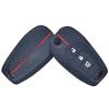 Rubber Car Key Fob Cover Silicone Protector Case for Chevrolet Cruze 2016 2017 Malibu Aveo Spark Sonic 3 Button Flip Remote Set
