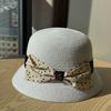 New Summer Sunshade Straw Hat Women's Sunscreen Hat Travel Beach Hat Bucket Hat Outdoor Basin Hat