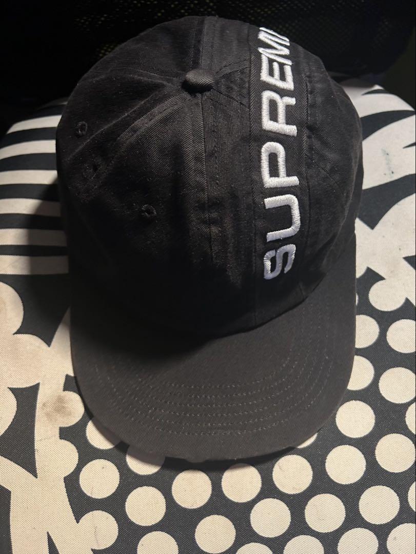 

[USED] SUPREME Black Work Cap