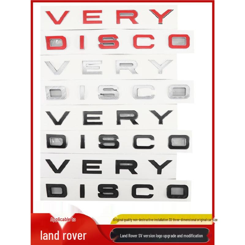 SV Version Range Rover & Discovery Sport Hood Badge Sticker