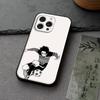 Anime BLUE LOCK Handyhülle Für IPhone 17,16,15,14,13,12,11 Plus,Pro,Max,XR,XS,X,7,8 Plus,Mini Schwarzes Silikon Weich