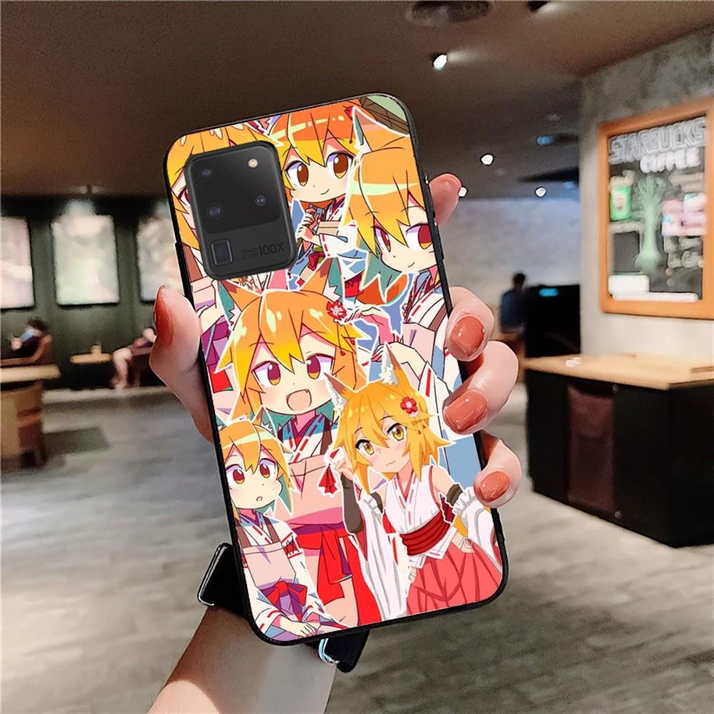 The Helpful Fox Senko San Phone Case For Samsung S 9 10 20 21 22 23 30 23plus lite Ultra FE S10lite Fundas