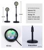 Color-Adjustable Sunset Floor Lamp for Bedroom - Eternal Dusk 