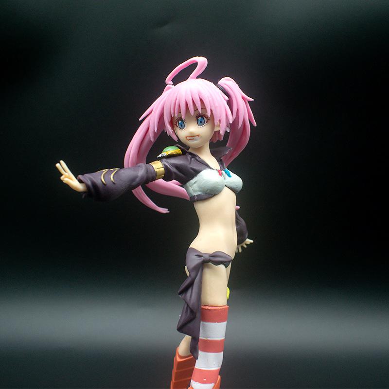 Anime Figure Milim Nava That Time I Got Reincarnated As a Slime PVC 16CM Cute Forked Hands Action Figure Model Kid Toys Gift