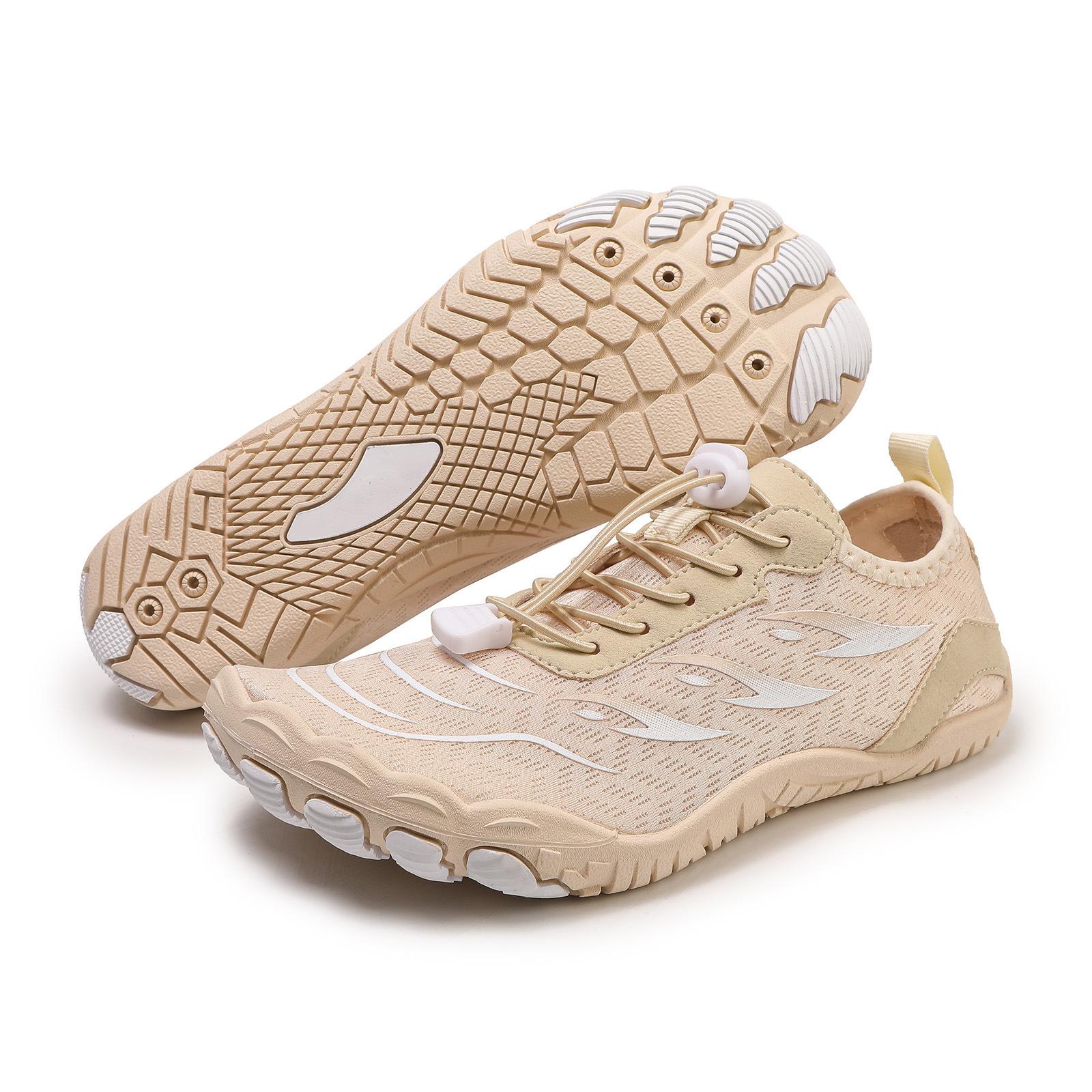 

New large size men s and women s outdoor beach shoes five-finger sole non-slip quick-drying wading shoes indoor fitness 46