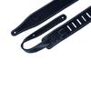 Leder Superweich E-Gitarrengurt Schwarz Levy's M17SS-BLK -