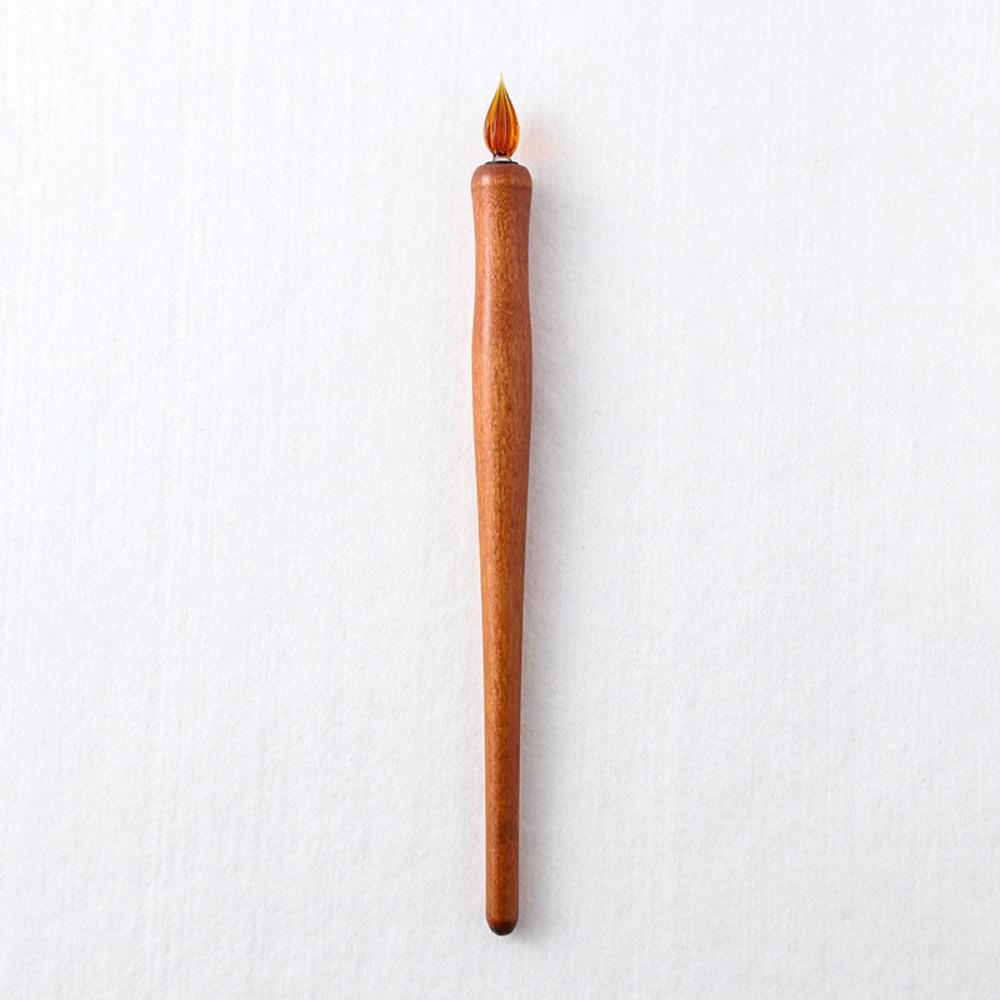 Wooden Pole Dip Pen Comics Drawing Dipped Ink Pen Durable Dip Pen Holder Set  Art Supplies 1pc Pen