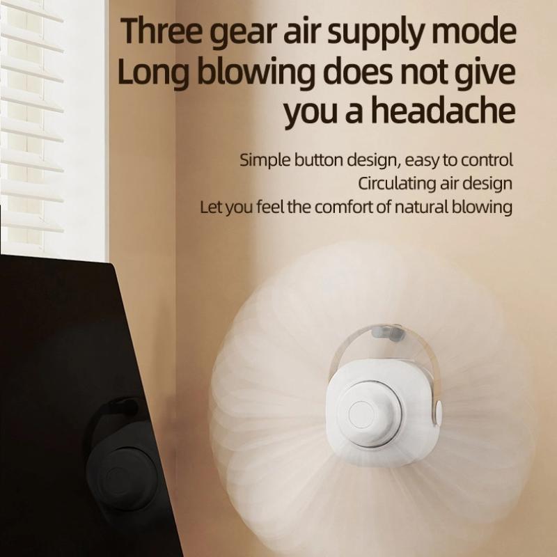 Wireless Remote Control Lighting Ceiling Fan Usb Bedside Dormitory Small Hanging Portable Night Light Electric Fan