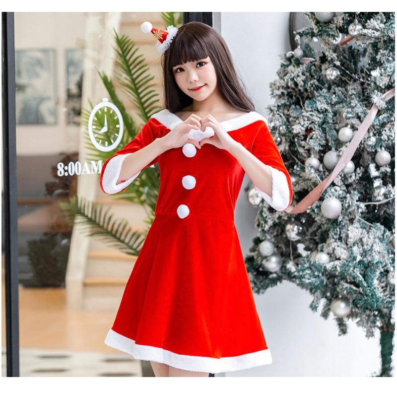 

Рождественский костюм Большая шаль Старик Костюм с горячими бриллиантами Женский взрослый Халат Косплей Рождественский костюм Average size