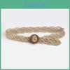 Ethnic Style Woven Waist Belt Cotton Linen Handmade Bohemian Festival Waist Rope For Women