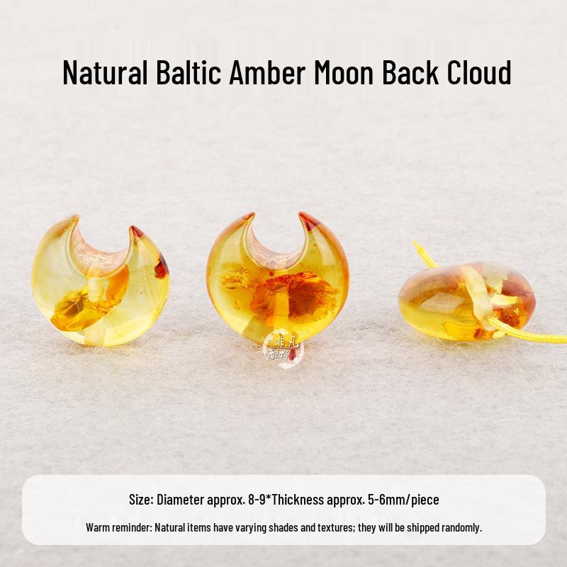 Amber Star  Moon Bodhi Bead Bracelet – DIY Accessories