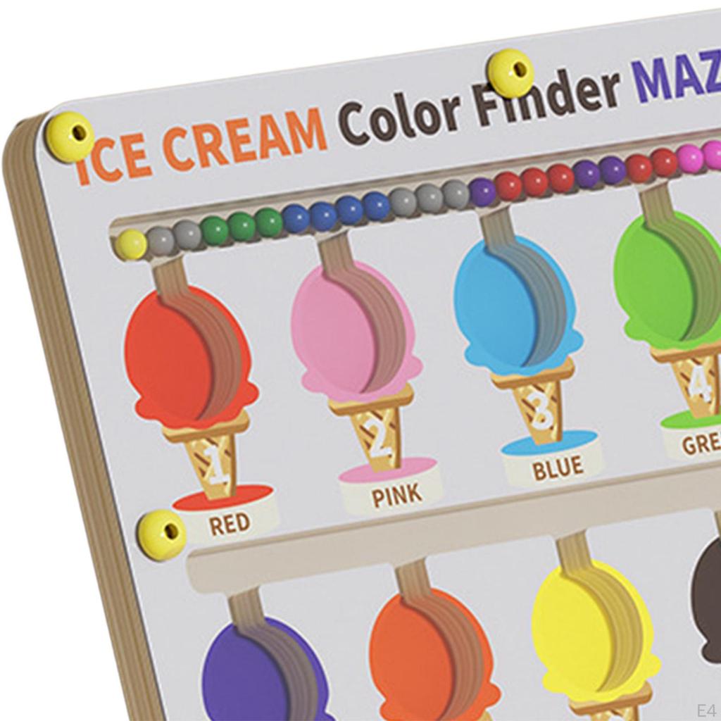 Color Matching Learning Counting Puzzles Board for 3 4 5 Years Old Girls Boys Dinosaur