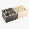 Cross-border Multi-functional Foldable Fabric Shoe Storage and Organizer Box with Lid