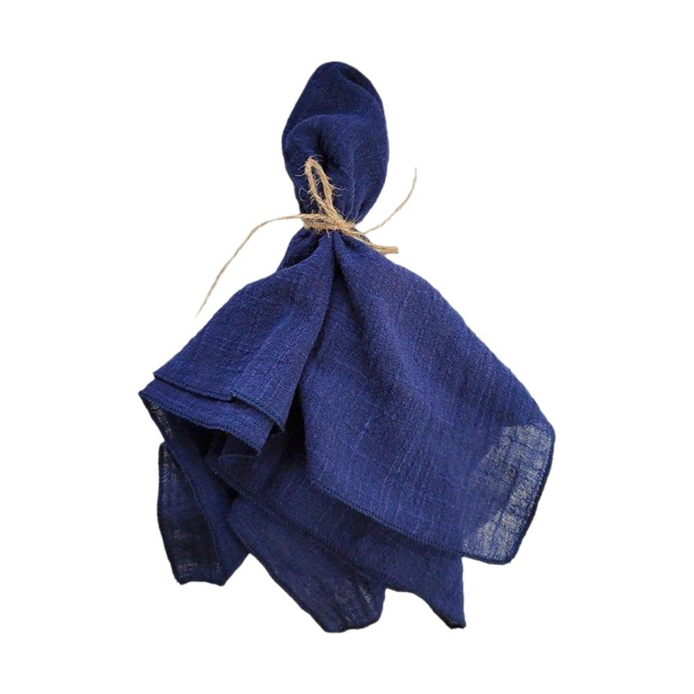 2PCS Soft Cotton Cloth Napkins 42x42cm Gauze Napkins Table Towels Bamboo Knot Napkins Restaurant