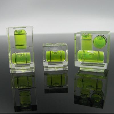 Vierkante Acryl Geest Mini Waterpas Bubbel Camera Bubbel Waterpas voor Nikon Samsung Canon 1 stuks