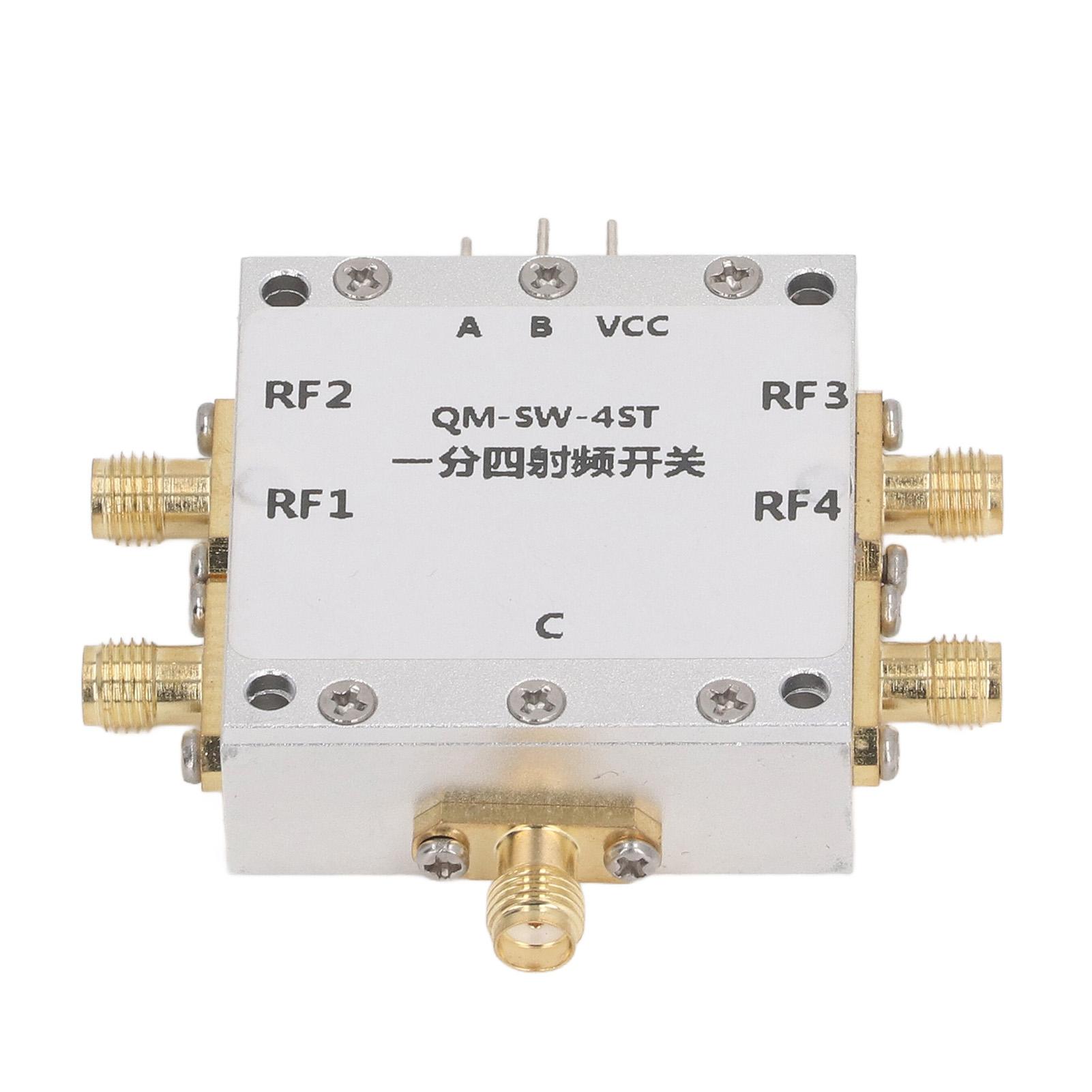 

RF Switch Module 0.1РЧ-перемикач SP4T з високою ізоляцією, широким діапазоном і низькими втратами частоти 6 ГГц
