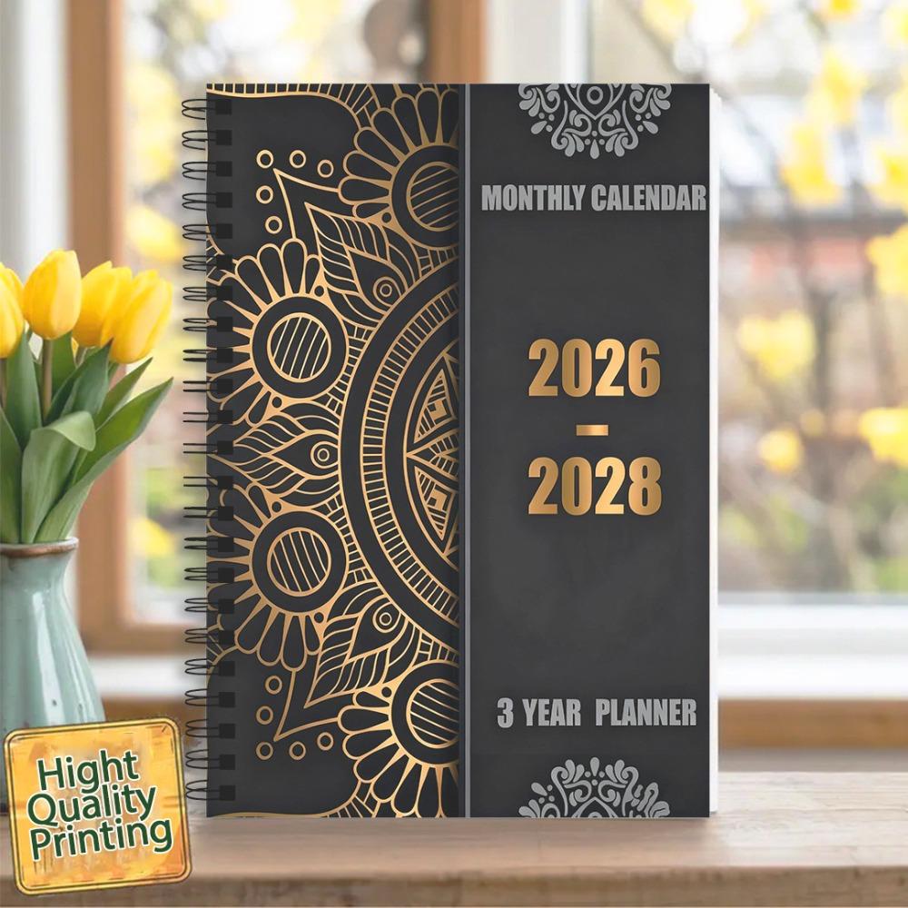 Scenery Cover Monthly Planner Calendar 100 Pages Diary Writing 3 Year Planner  Travel Journal