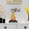 Gourd Statue Collectible Crafts Ornament Fortune Handmade Figurines for Desktop Furnishing Interior