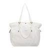 Japanese solid color nylon shoulder bag new large-capacity casual tote bag versatile foreign style student make-up bag